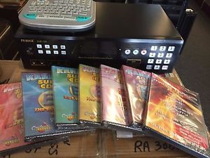 RSQ HD38 Karaoke Player Machine 500gb with 3100 Tracks Loaded + Original Discs!!