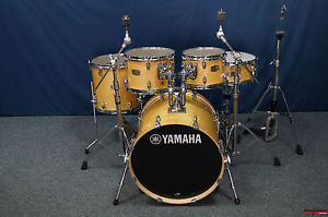 Yamaha Stage Custom Birch Drumset in "Natural Wood" - 20,10,12,14" + 14x5,5"