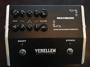 Verellen Meatsmoke 2 Channel Preamp Pedal With Carrying Case