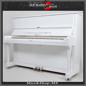 Yamaha Klavier U1 Weiß poliert 5 Jahre Garantie