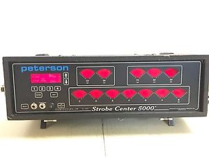 Peterson Strobe Center 5000 Tuner--NO RESERVE--