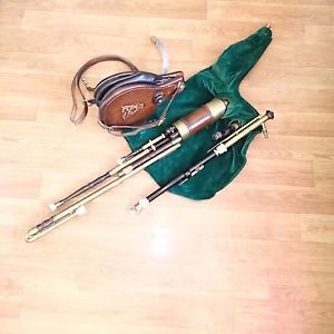 Uilleann Bagpipes - John Pederson D ½ Set