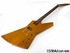 2016 Gibson USA Explorer T Faded BODY & NECK Project Guitar Parts American Amber