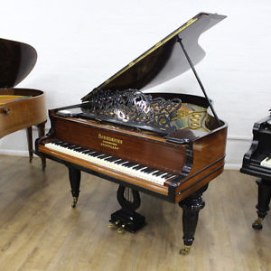 Schiedmayer Rosewood & Ebony Baby Grand Piano By Sherwood Phoenix