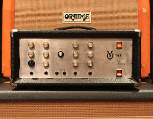 Vintage 1970s Selmer PA 100 SV 100w #66991 UK EL34 Valve Amplifier Amp SERVICED