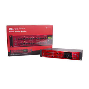 Focusrite Clarett 8PreX Thunderbolt Audio Interface