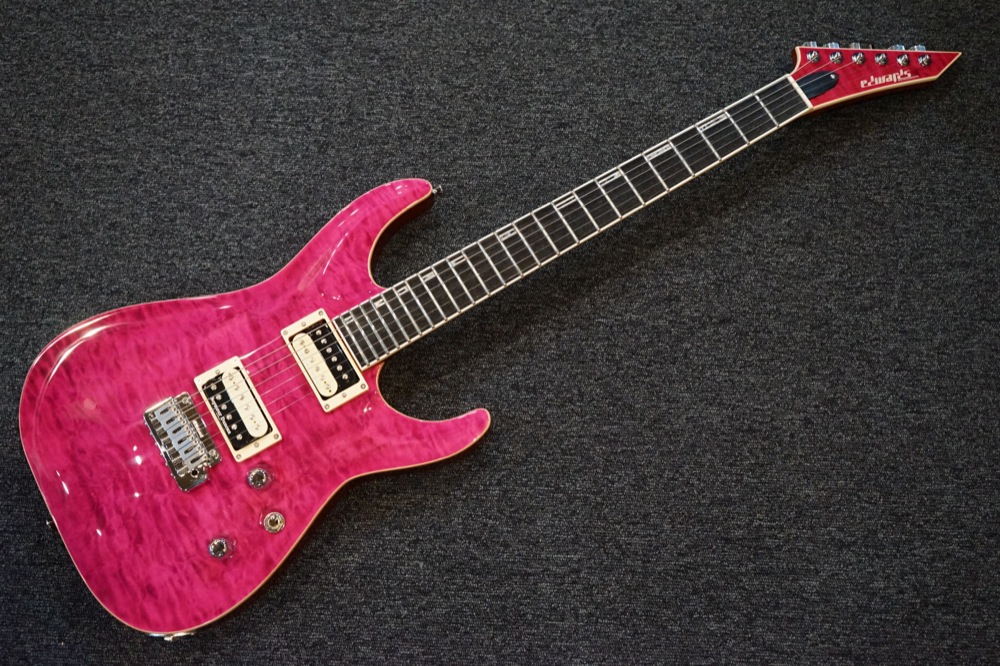 EDWARDS by ESP E-HR-QT/T Magenta Electric guitar Limited model 6 String Solid