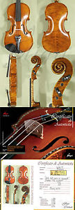 4/4 Full Size HANDmade STRAD Pattern Maestro 'GLIGA' ANTIQUED VIOLIN