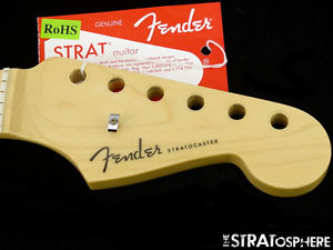2016 American Fender ELITE Stratocaster Strat NECK USA Maple C+D Compound Radius