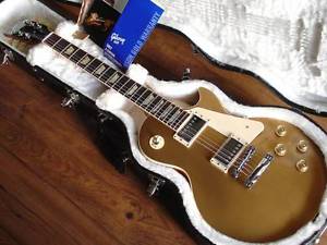 2011 GIBSON LES PAUL STANDARD TRADITIONAL GOLDTOP GLOSS TOP