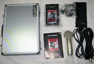 M-Audio Sputnik Multi Pattern Condenser Valve Mic, Superb Unused Condition # 2