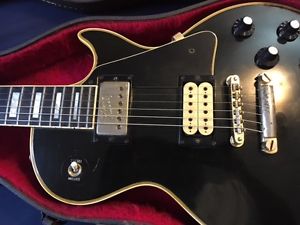 1972 Vintage Gibson Les Paul Custom Electric Guitar w/HSC Grover Turners Wicked!
