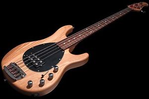 Ernie Ball Music Man Sterling 4 String Bass Natural Velvet with hard case