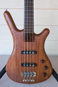 2004 Warwick Corvette Standard Bass UPGRADES Pickups IMPROVED SLAP Tone Bubinga