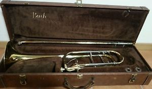 Trombone Bach 42 with Shires Axial Flow valve
