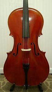 "NEW" Johannes Kohr K515C Cello/Carbon Bow/Hard Case W/Wheels/Free Shipping