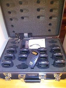 Listen Technologies LR-500-072 RF Recievers and Case