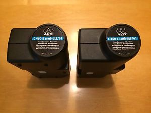 AKG C460B Condensor Microphone Stereo Pair w CK61 Capsules & AUDIO UPGRADES MODS