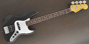 New FENDER JAPAN '62 Jazz Bass Guitar SMART SIZE JB62SS Black for Travel, Kids