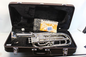 YAMAHA YBH621 Baritone Horn YBH 621 Silver 4-Valve Compensating Professional WoW