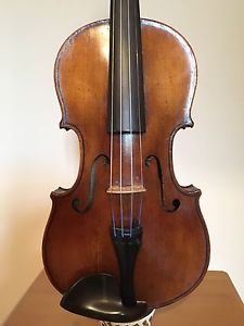 William Fent labeled violin geige violon