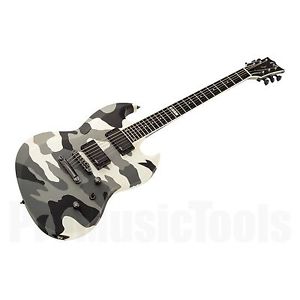 ESP Viper UC - Urban Camo * unique! * signed by Zoltan Farkas Ektomorf emg 81 85