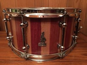 Brady 13x7 Hybrid Stave Snare Drum -Jarrah / Lemon Scented Gum
