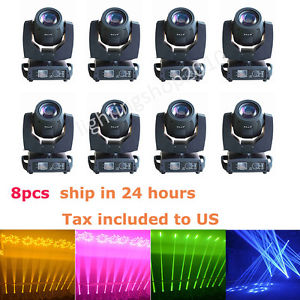 8pcs OSRAM  230W 7R Sharpy beam moving head Light for party wedding stage light