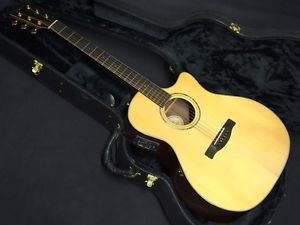 Fender GA-45SCE Natural w/hard case Free shipping Guiter Bass From JAPAN #X475