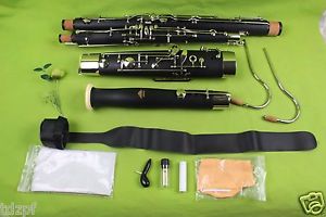 New Bassoon C tone Maple body Nice case Silver plated Professional Concert