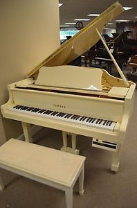 Yamaha DC2 (5'8") Disklavier Player Grand Piano - Polished IVORY!