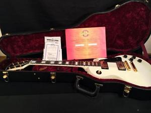 2005 Gibson Custom Shop Les Paul Custom Alpine White Electric Guitar w/OHSC