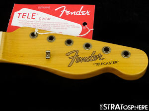 Fender USA Custom Shop Postmodern Relic Telecaster NECK Tele 60s Oval Maple