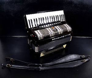 PROFESSIONAL GERMAN TOP PIANO ACCORDION WELTMEISTER S4+BRAND NEW STRAPS~CASSOTTO