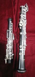 Selmer Model 101 oboe grenadilla wood full conservatory no cracks/repairs PRIMO