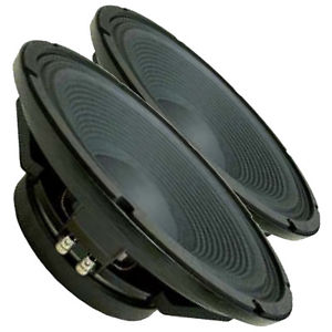 Pair Beyma 15G40 15" Woofer Waterproof Cone xlnt Bass Guitar Speaker 8ohm 97dB