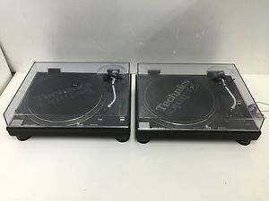 Technics SL1200 MK3 Black Pair MK2 MK4 MK5 MK5G MK6 VGC Shure M44G