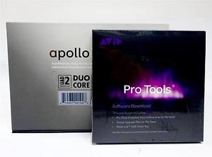 UAD Apollo Twin Duo & Avid Pro Tools 12 11 10 Perpetual License and ilok2