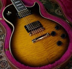 Free Shipping Gibson Les Paul Custom Plus Vintage Sunburst 1992