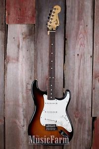 Fender® Standard Stratocaster Electric Guitar Strat Brown Sunburst Finish BSTOCK