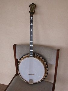 LOOK A Fine 1920's Vega Vegaphone Deluxe Tenor Banjo 1928 VEGA'S FINEST