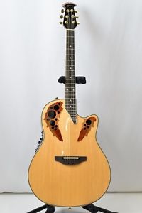 Ovation 1868AX/NAT, 2012, Very good condition guitar w/HC