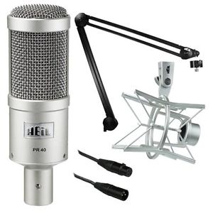 HEiL sound Heil Sound PR 40 Dynamic Cardioid Studio Microphone Bundle with PRSM