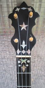 SS Stewart Banjo  early 1800's 12" pot nylon strings openback clawhammer clean!