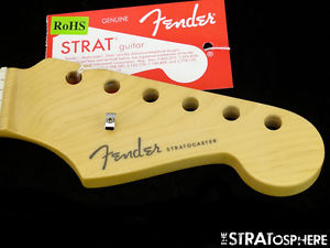 2016 American Fender ELITE Stratocaster Strat NECK USA Compound Radius Maple*