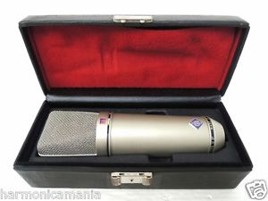 VINTAGE NEUMANN U87 (7PIN TUCHEL CONNECTOR TYPE) W/CASE No.2 NO CABLE