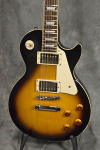 EPIPHONE LES PAUL STANDARD PLAIN TOP Vintage Sunburst w/HardCase Used #G795