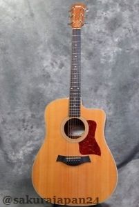 Used TAYLOR 210CE DLX Electric Acoustic Free Shipping CE76