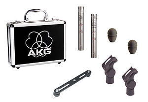 AKG C451B/ST Stereo Matched Pair Small Diaphragm Condenser Mic