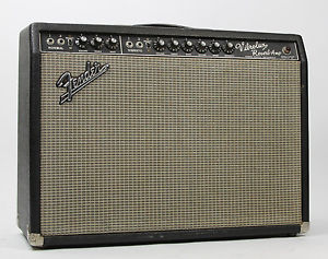 Vintage 1967 Fender Vibrolux Reverb Blackface 2x10 Combo Ex Condition